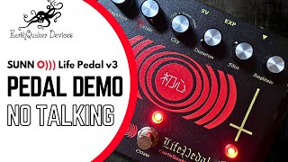 ギター EQD SunnO))) Life Pedal Gold Sunn O)))'s Life Pedal returns in a new gold enclosure