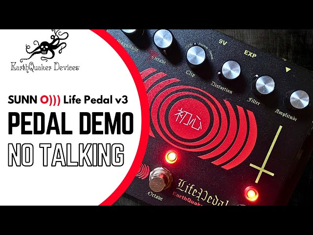 ギター EarthQuaker Devices Life Pedal V3 EarthQuaker Devices Life Pedal V3 Sapphire Blue - Perfect Circuit