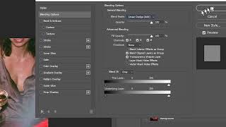 How to: Quick & Easy Linear Dodge (Add) Overlay Effect in Adobe Photoshop 2023 screenshot 5