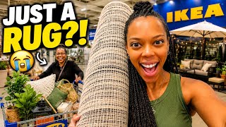 IKEA Outdoor Rug Shopping With Mama 🛒 Backyard Upgrade Begins! ✨