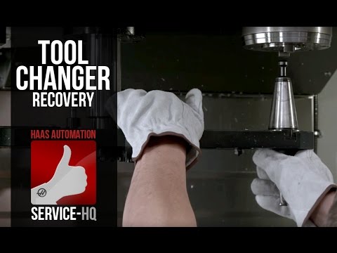 Tool Changer Recovery; Haas Side Mount Tool Changer (SMTC) - Haas Automation Service Video