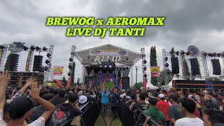 LIVE DJ TANTI.. Brewog X Aeromax Siang Ini