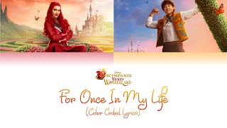Kylie Cantrall, Alexandro Byrd - For Once in My Life (Color Coded Lyrics)