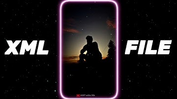 TERA NAAM DIL RAKKH LIYA😍💔 sad song xml file video //AMIT edite 20k //#shortvideo #youtube #viral