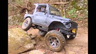 ジムニー　クロカン　カバ山　加波山　K山　ロッククローリング