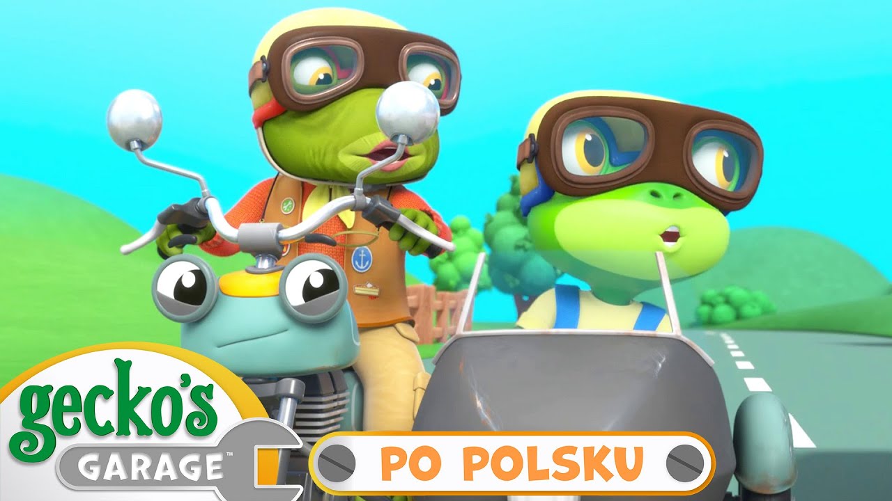 Wyścigowa babcia 🚗 | Warsztat Gekona 1 godzina | Bajka dla dzieci po polsku | @GeckosGaragePoPolsku