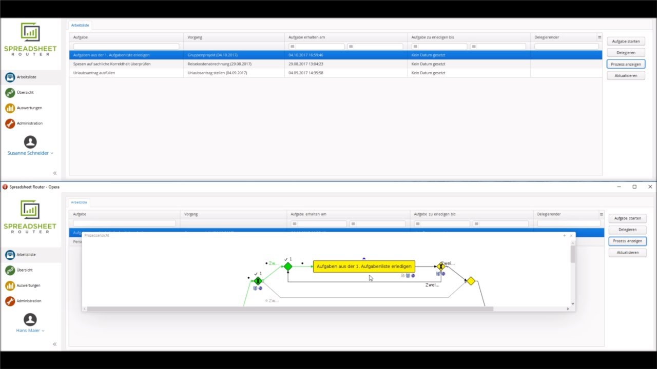 Youtube Video: Spreadsheet Router Tutorial: Laufende Aufgaben zurücksetzen