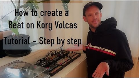 How to create "Go" by Moby on Korg Volcas - Tutorial