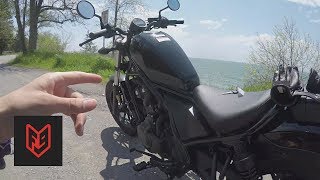 Honda Rebel 500 Riding Impressions MotoVlog