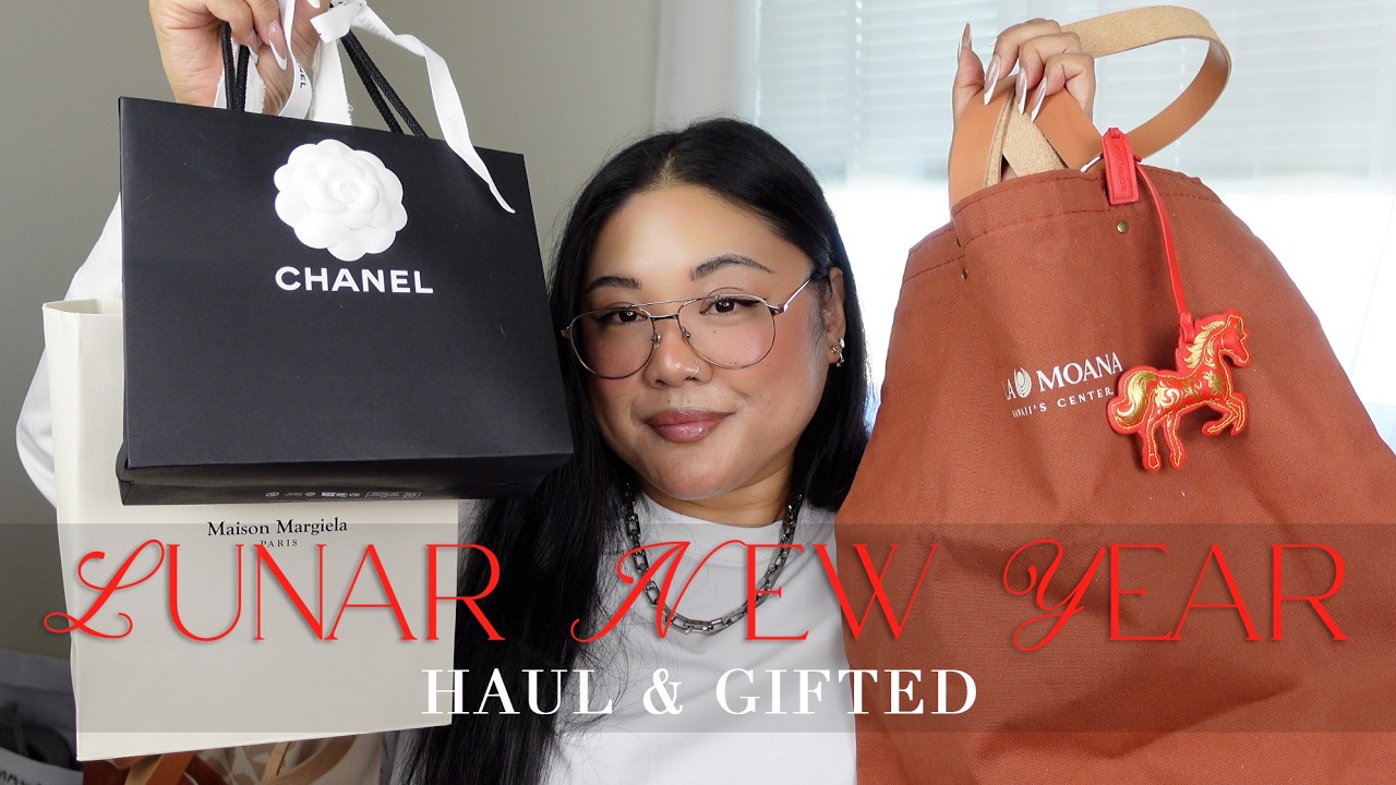WHAT I GOT ON LUNAR NEW YEARS! (HAUL & GIFTED) 🧧🎊  |  RICHCURATED