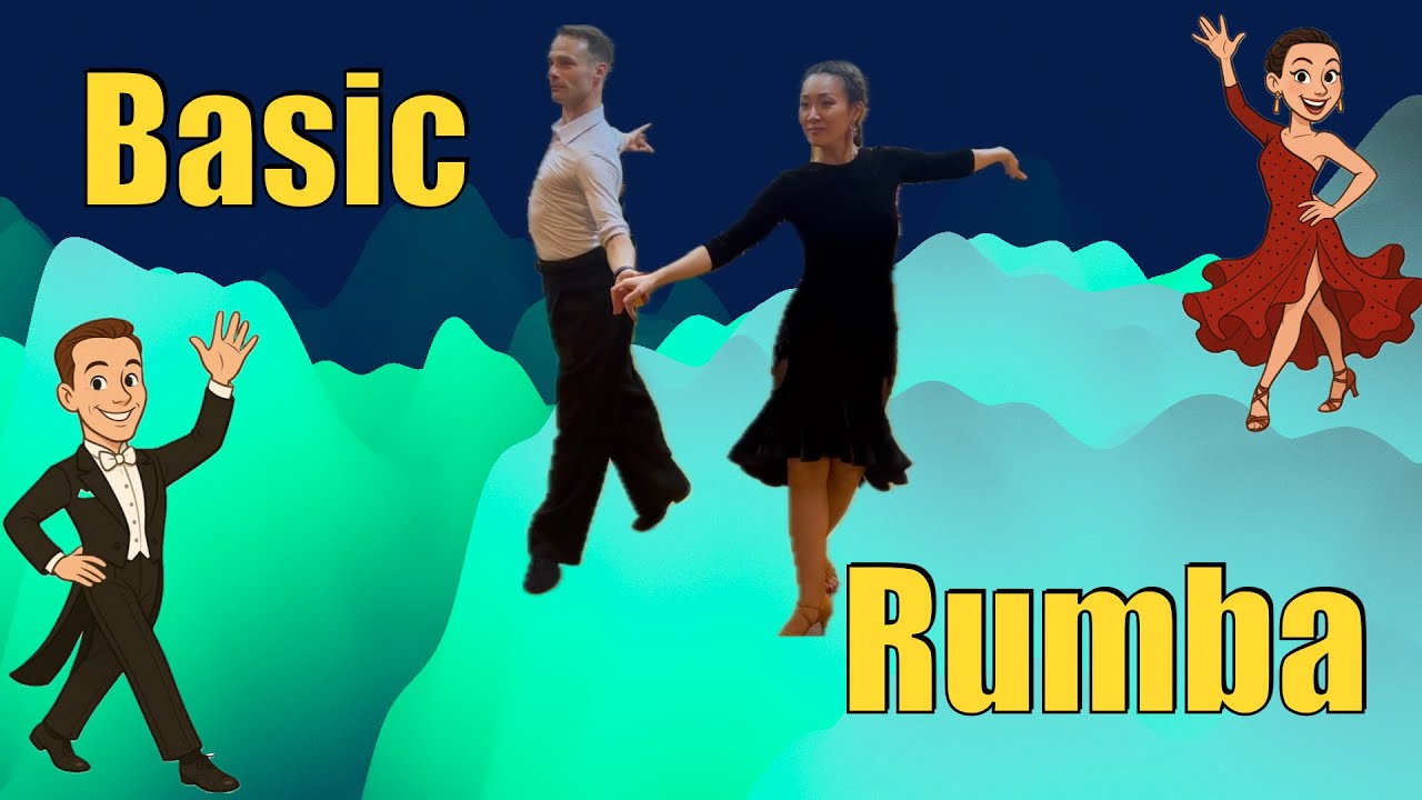 Just the Steps: Basic Rumba for Beginners ステップだけ！初心者のための基本ルンバ | Matthew Day & Celeste Kamite