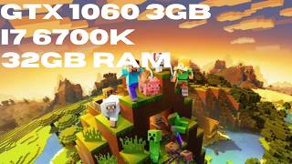 GTX 1060 3GB in 2026 – Minecraft FPS Test (Still Playable?)
