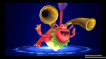 DIGIMON STORY CYBER SLEUTH: Geckomon digivolves