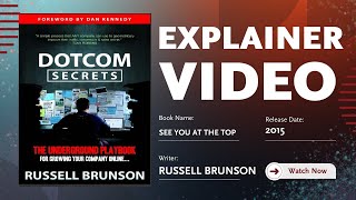 Famous Legendary Marketing Playbook: DotCom Secrets by Russell Brunson. Wealth