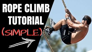 Rope Climbing Technique- How To