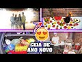 NOSSO RÉVEILLON NA ROÇA COM A FAMÍLIA | TEVE CHURRASCO, CEIA DE ANO NOVO E PISCINA DE NOITE