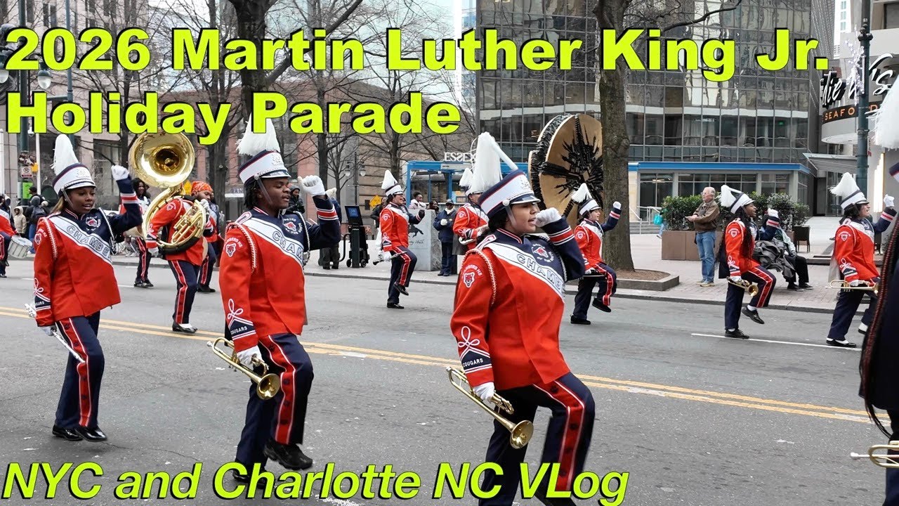 Charlotte NC - 2026 Dr. Martin Luther King Jr. Holiday Parade.