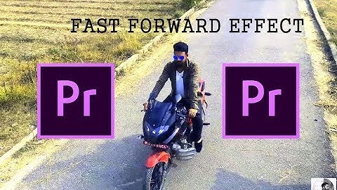 Fast Forward Effect Adobe Premiere Pro Tutorial /ABIJEET DULAL
