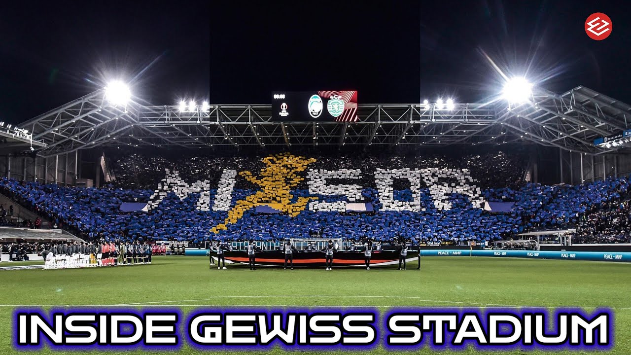 BEST STADIUM IN ITALY!? Inside New Gewiss Stadium! Atalanta 2-1 Sporting Lisbon! Europa League