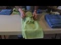 How to Tie Towels to Impress Your Clients