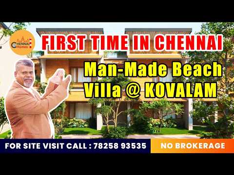 GT Bharathi l Republic of Nature @ ECR l Chennai Homes