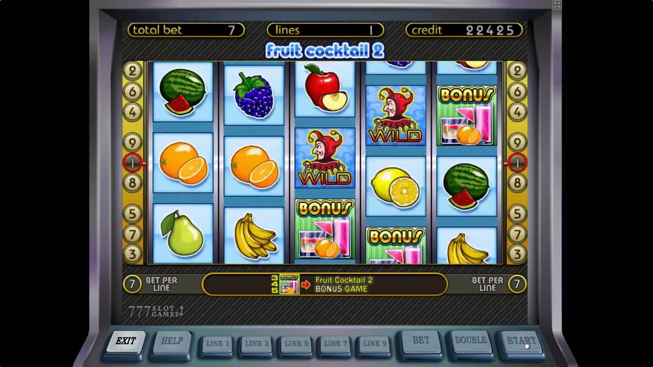 Секреты игровых автоматов fruit cocktail