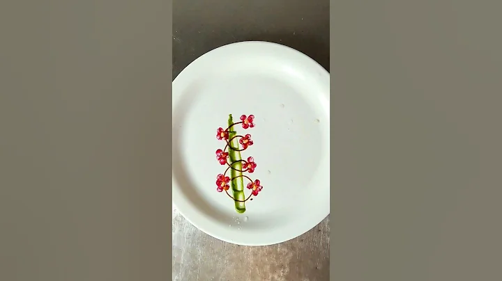 sauce plating technique 26 #youtubeshorts #viral