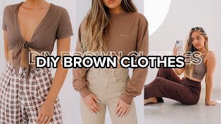 Dying My Clothes Brown Because of TikTok