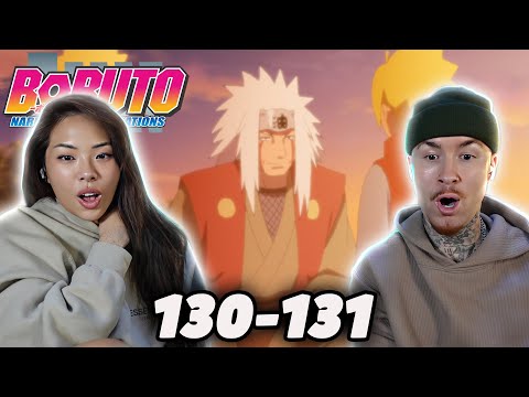JIRAIYA IS BACK! | BORUTO Episode 130 & 131 Reaction