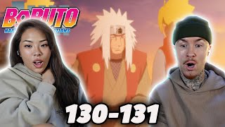 JIRAIYA IS BACK! | BORUTO Episode 130 & 131 Reaction