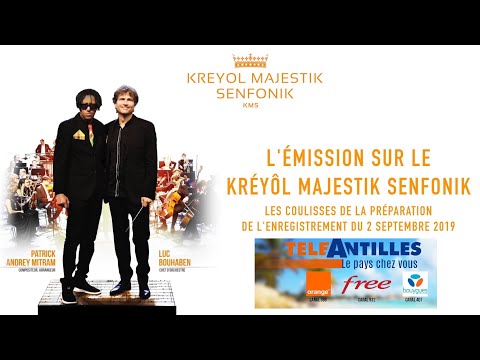 EMISSION TV ANTILLES sur le KREYOL MAJESTIK SENFONIK