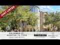 628 Bomar St | Montrose Home for Sale | Modern Updates & Skyline Views in Houston