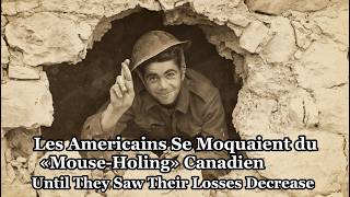 Les Américains Se Moquaient du « Mouse-Holing » Canadien Jusqu'à Voir Leurs Pertes Moindres