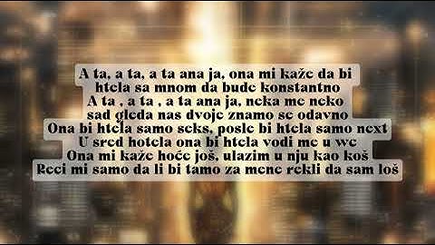 Cvija x Rasta x Link x Valentinna - BVS (Lyrics Video by Blkan Vibes)