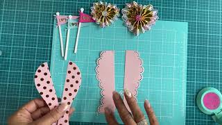 Double Layer Heart Rosette Tutorial | SUPER CUTE!!