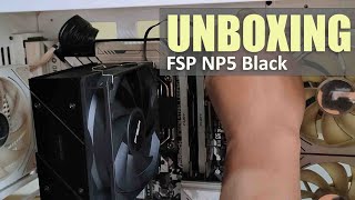 Fsp Np5 Black Unboxing Installation Low Budget Cpu Cooler