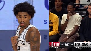 Dylan Harper Is Stealing De’Aaron Fox’s Job In Front Of Him… 💀