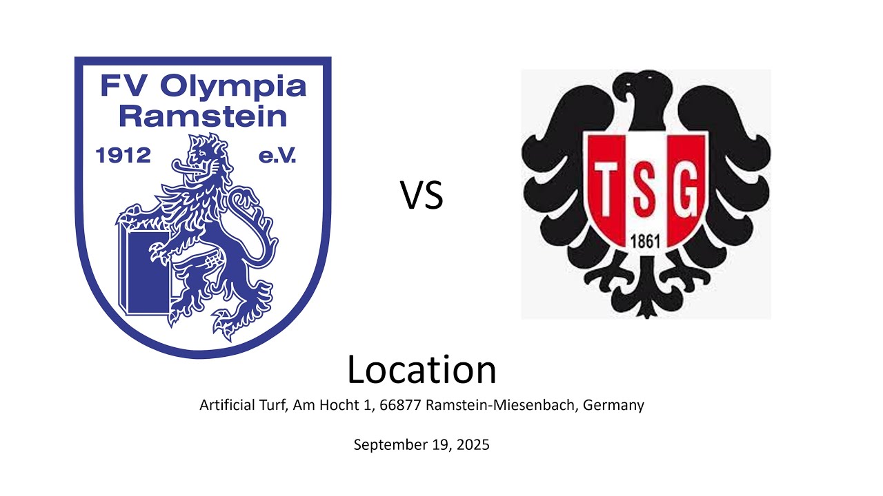 FV Olympia Ramstein vs TSG Kaiserslautern II