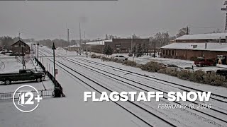 Live Flagstaff snow