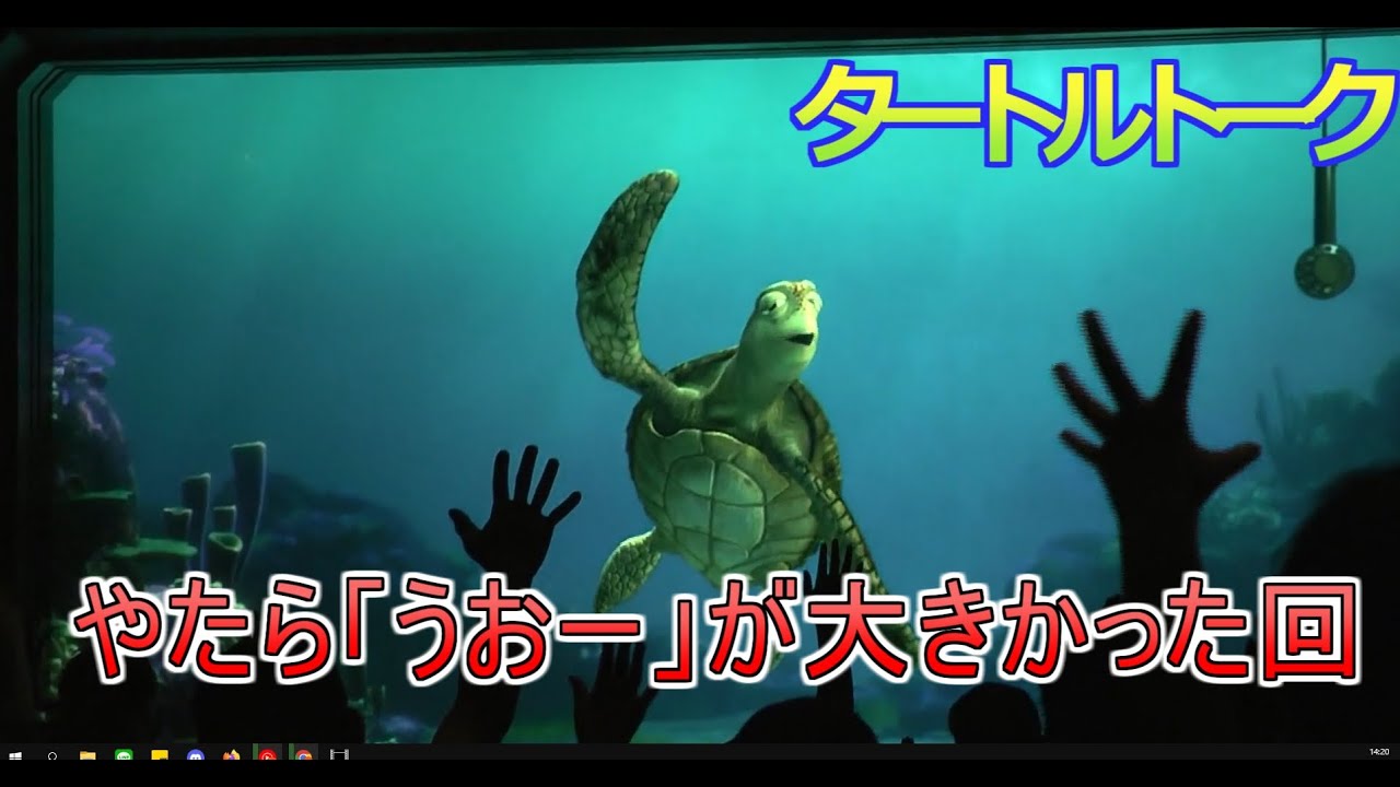 やたら うおー が大きかった回 タートルトーク 東京ディズニーシー Youtube