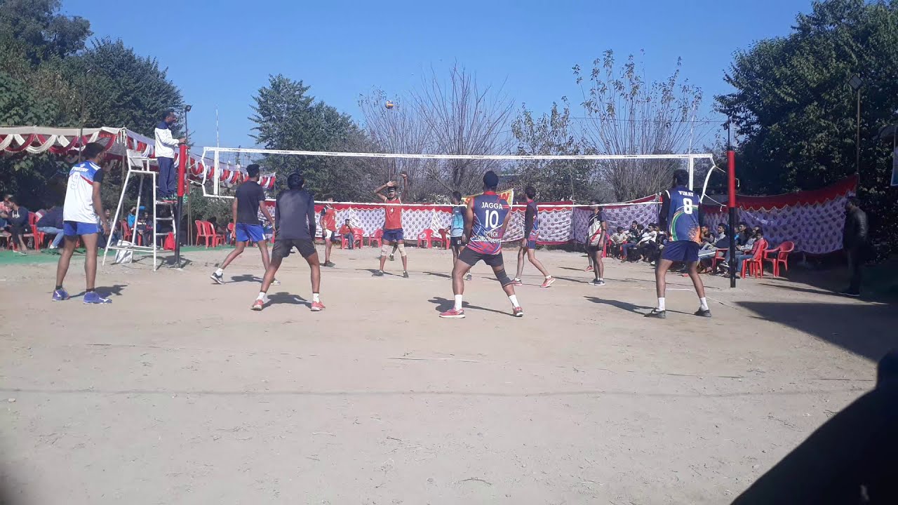 Mandi VS Una volleyball match 2019 himachal pardesh YouTube
