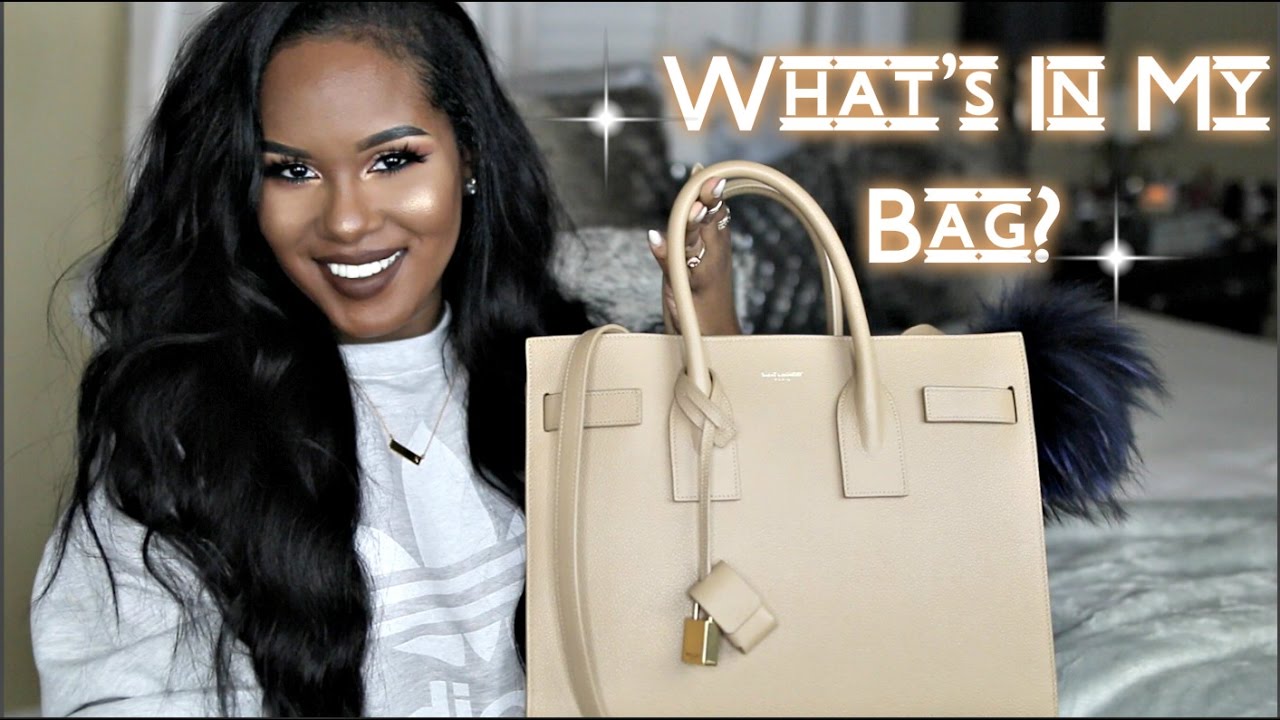 YSL Sac de Jour Review, What's In My Bag