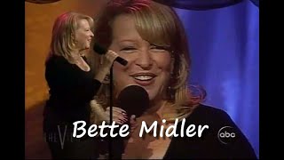 Bette Midler - Woman 11-28-05 The View