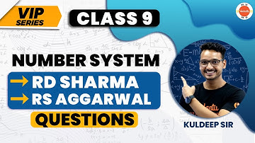 RD Sharma & RS Aggarwal Questions of Number System Class 9 | NCERT Class 9 Maths Chapter-1 #CBSE2024