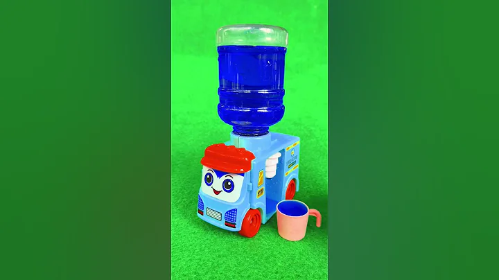 Viral mini truck water dispenser review || super fast bus juice drinking fountain (hc.799) #shorts