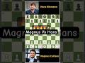 Magnus Carlsen Takes Down Hans Niemann#chess #magnuscarlsen #hans #challenge #speedchess #chessgame