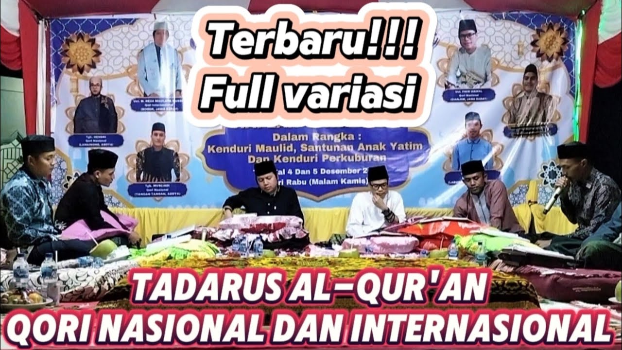 TADARUS AL-QUR'AN QORI NASIONAL DAN INTERNASIONAL || DIKAMPUNG BARU, LABUHANHAJI_ACEH SELATAN|