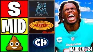 Ranking THE BEST THEME TEAMS in Madden 24