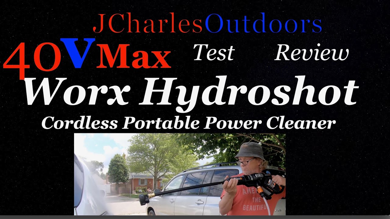 Worx HydroShot 20V Max Portable Power Cleaner Review
