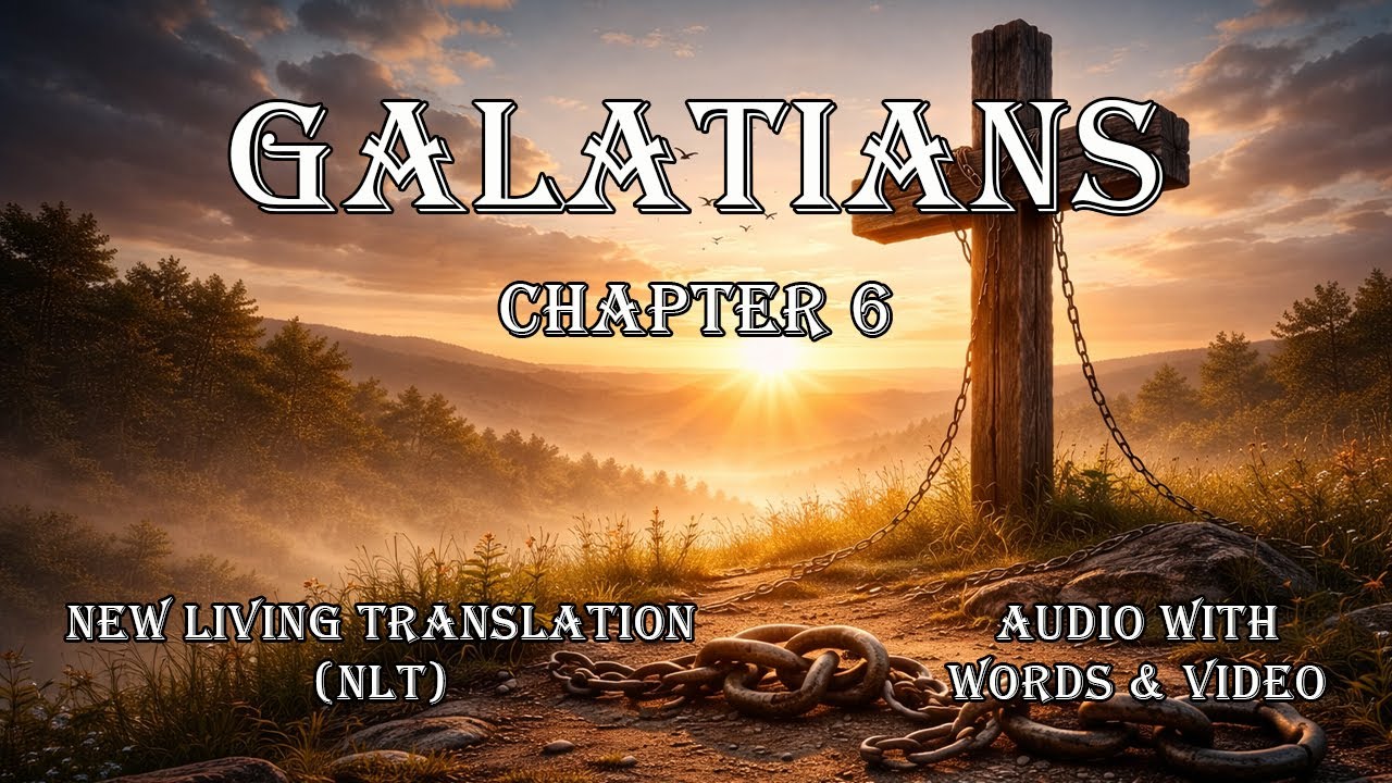 Galatians, Chapter 6 - Holy Bible (NLT) - Audio with Words & Video ...